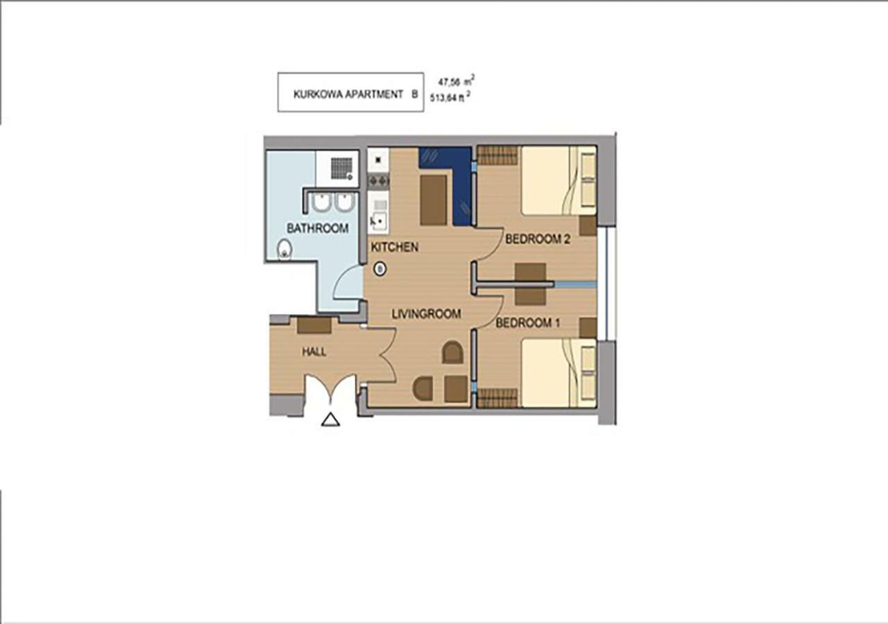 Kurkowa Apartments クラクフ エクステリア 写真
